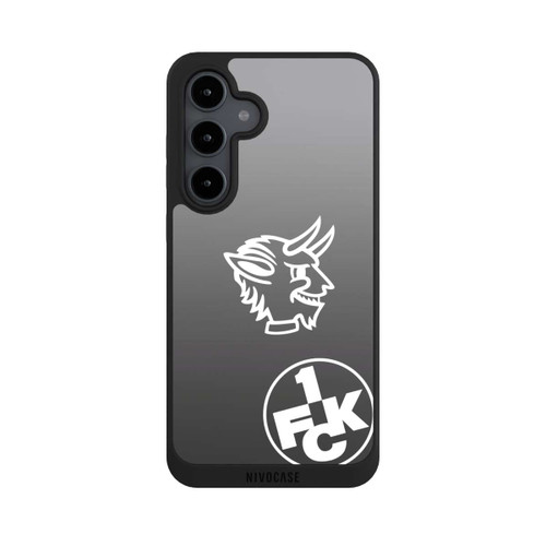 Samsung Galaxy S24 FE 5G NIVOpure Teufelskopf FCK auf Schwarz