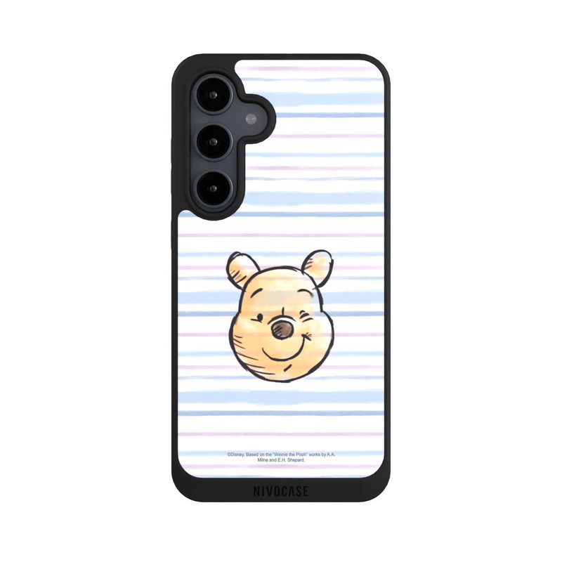 Galaxy S24 FE NIVOpure Winnie Puuh auf Streifen