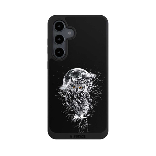 Samsung Galaxy S24 FE 5G NIVOpure Owl in black/white
