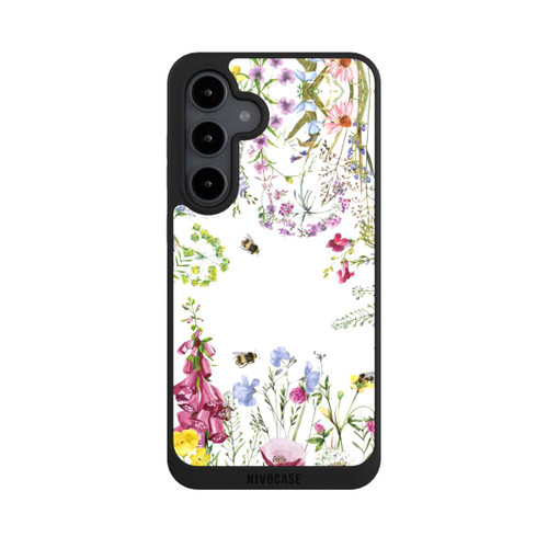 Samsung Galaxy S24 FE 5G NIVOpure Cadre de fleurs sauvages des prés d'été