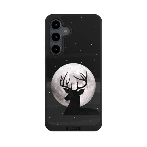 Samsung Galaxy S24 FE 5G NIVOpure Deer &amp; Moon Silver