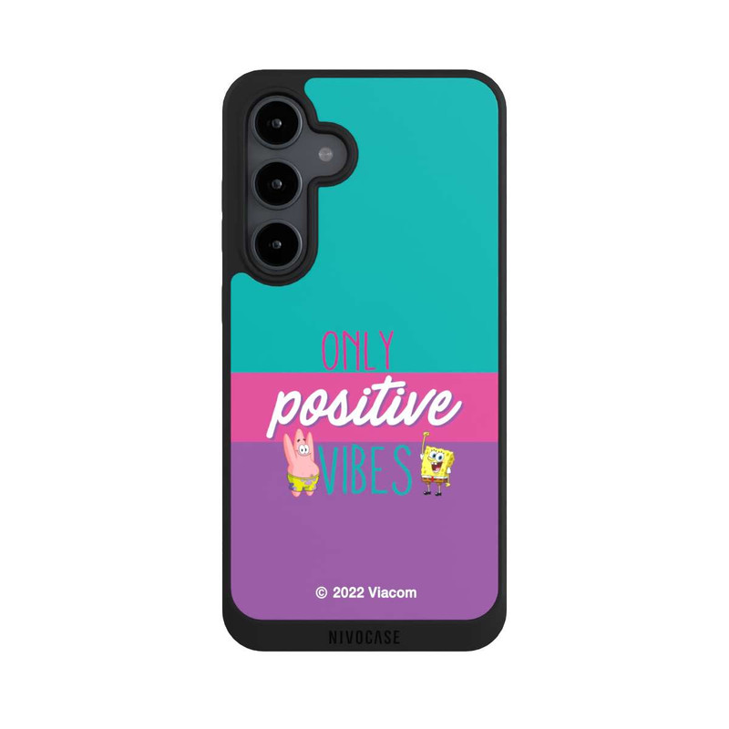 Galaxy S24 FE NIVOpure  Spongebob - Only Positive Vibes