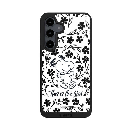 Samsung Galaxy S24 FE 5G NIVOpure Snoopy Black and White This Is The Life