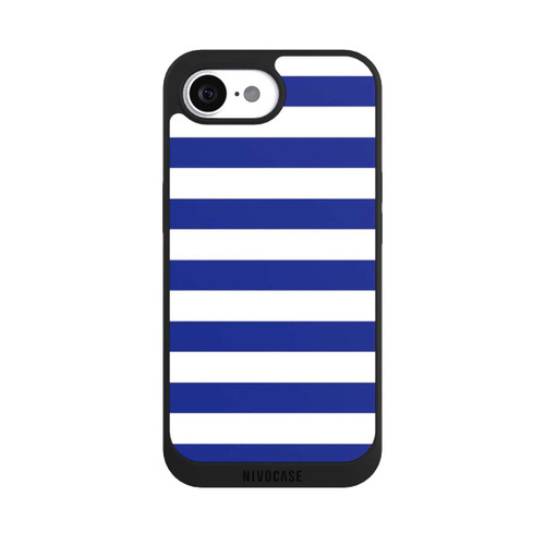 Apple iPhone 16e NIVOpure Sailorstripes Blau