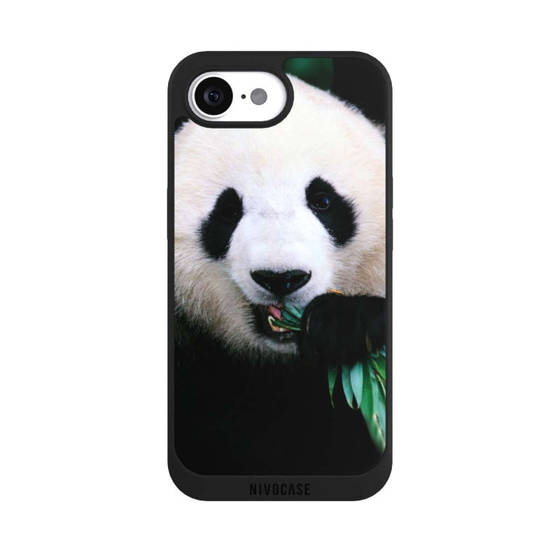 iPhone 16e NIVOpure Panda mit Bambus