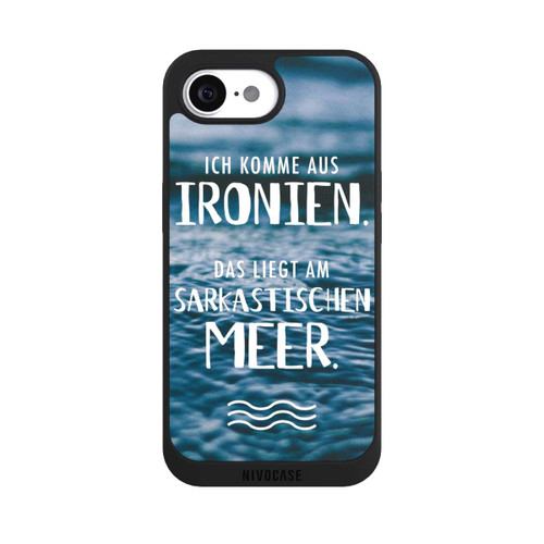 Apple iPhone 16e NIVOpure Ich Komme aus Ironien