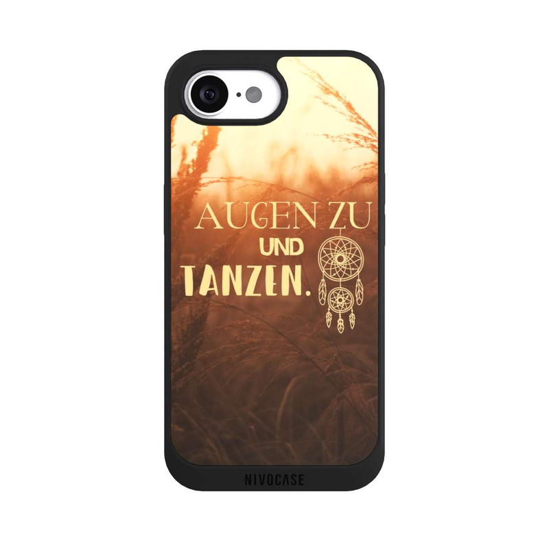 iPhone 16e NIVOpure Augen Zu und Tanzen