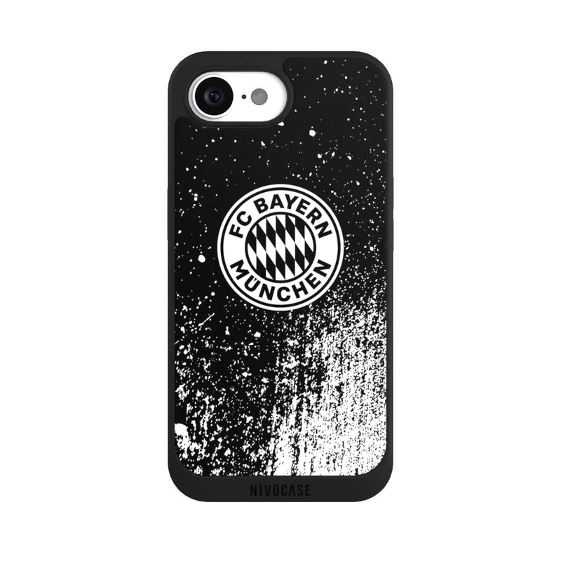 iPhone 16e NIVOpure Splatter Schwarz - FCB