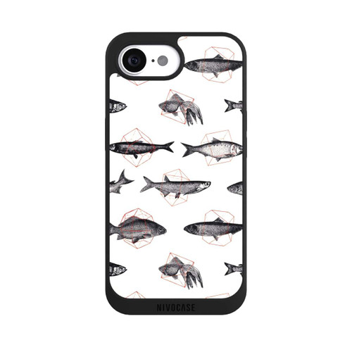 Apple iPhone 16e NIVOpure Fishes in Geometrics
