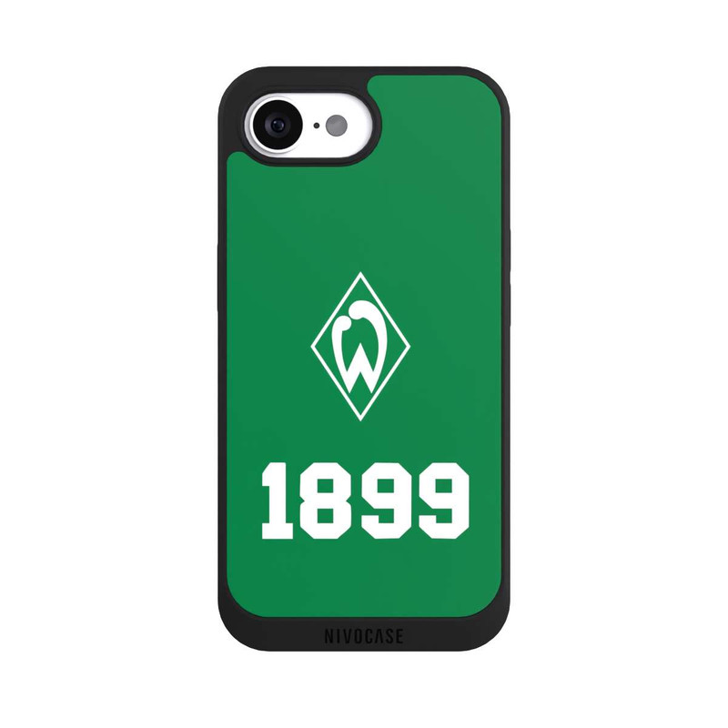 iPhone 16e NIVOpure 1899 Grün-Weiß Lebenslang Grün - Werder Bremen