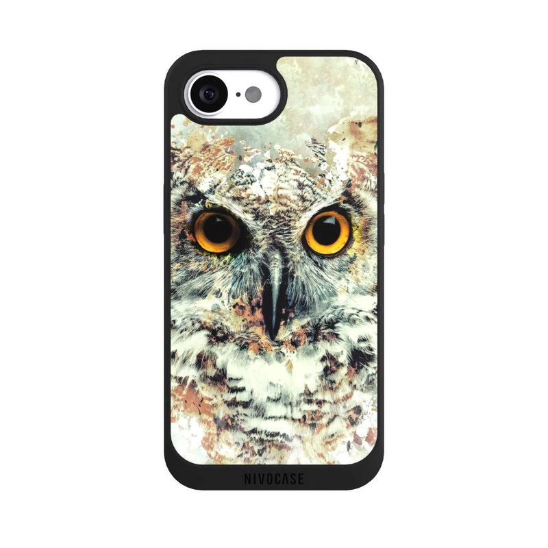 iPhone 16e NIVOpure Watercolor Owl