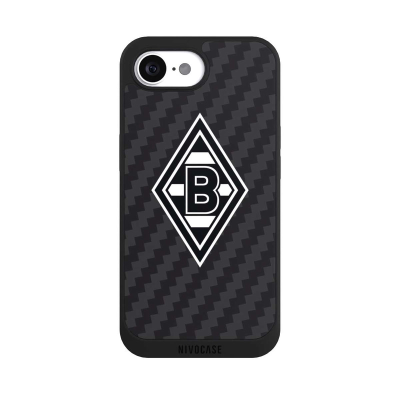 iPhone 16e NIVOpure Borussia Raute Carbon
