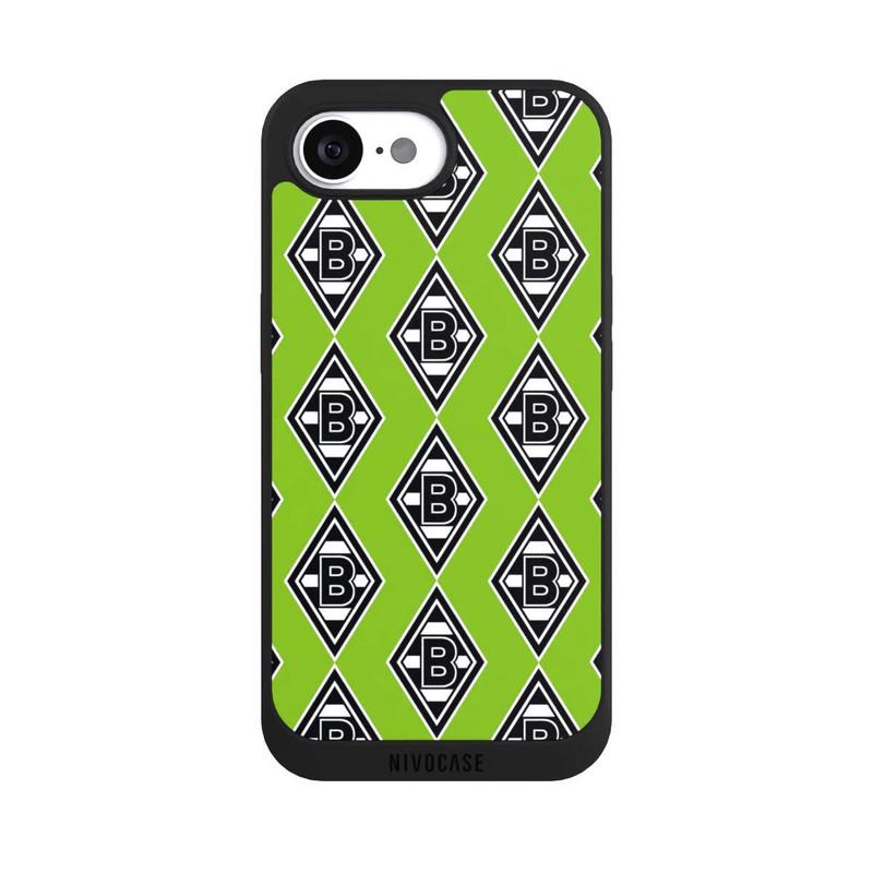 iPhone 16e NIVOpure Grüne Rauten