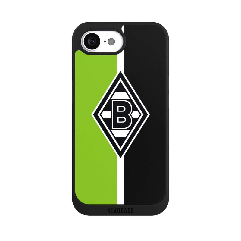 iPhone 16e NIVOpure Borussia Grün Schwarz