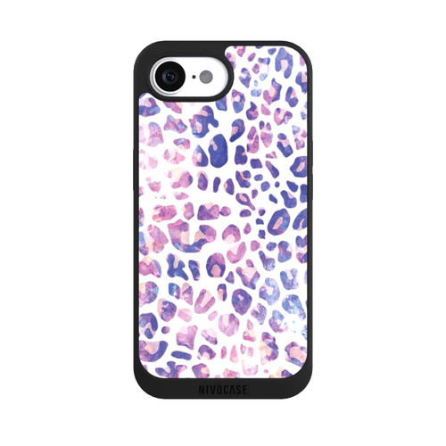 Apple iPhone 16e NIVOpure Pink purple leopard