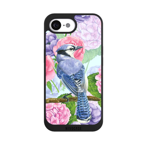 Apple iPhone 16e NIVOpure Blue Jay &amp; Flowers
