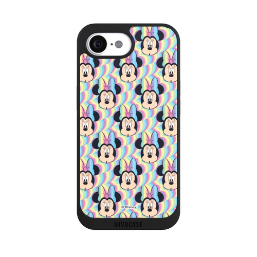 Apple iPhone 16e NIVOpure Minnie Rainbow Faces