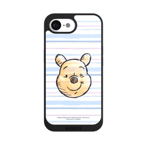 Apple iPhone 16e NIVOpure Winnie Pooh on stripes 