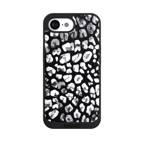 Apple iPhone 16e NIVOpure Monochrome leopard spots