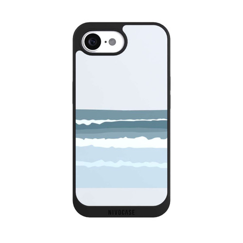 Apple iPhone 16e NIVOpure Abstract blue waves