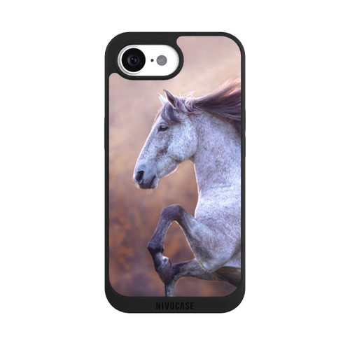 Apple iPhone 16e NIVOpure White Wild Horse