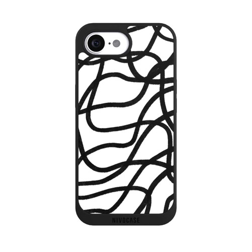 Apple iPhone 16e NIVOpure Black Lines