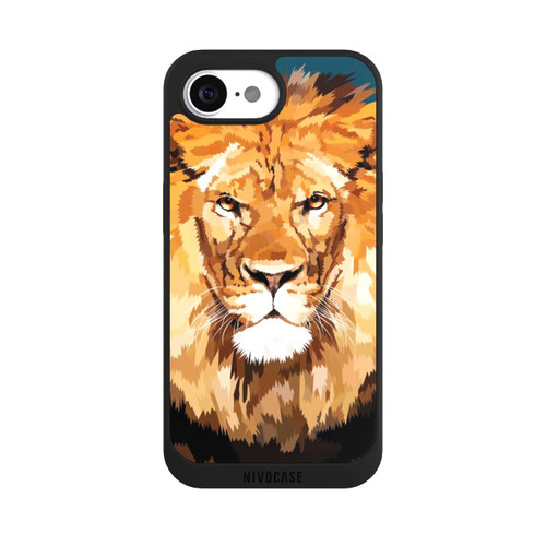 Apple iPhone 16e NIVOpure Lion Closeup
