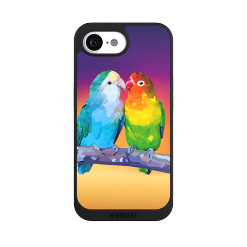 Apple iPhone 16e NIVOpure Lovebirds Colorful