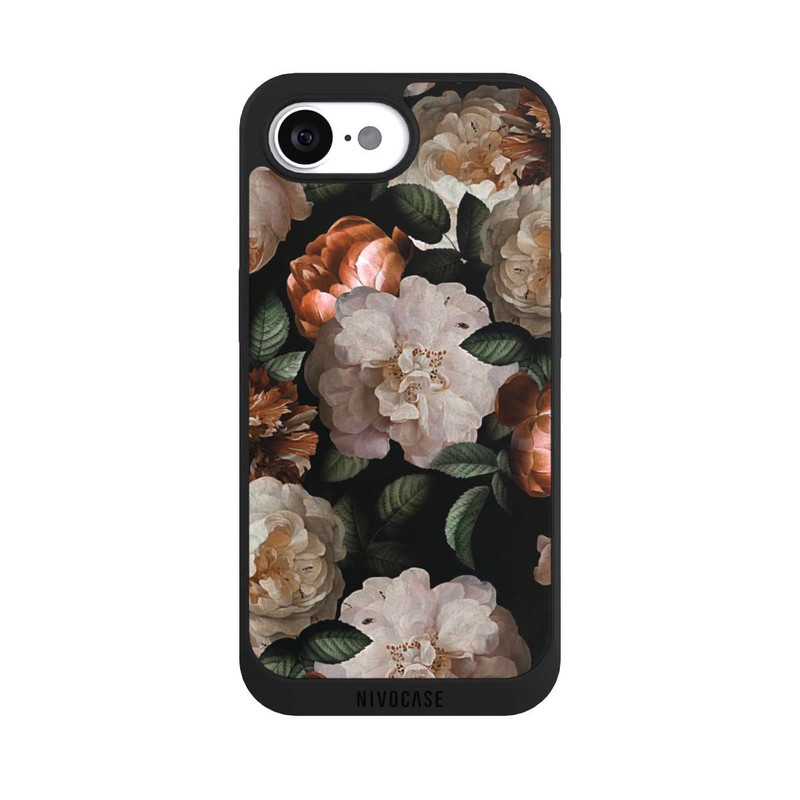 iPhone 16e NIVOpure Copper Roses Wallpaper