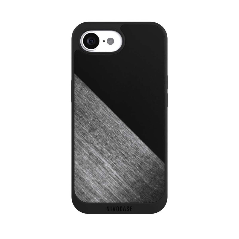 iPhone 16e NIVOpure Metal Schwarz