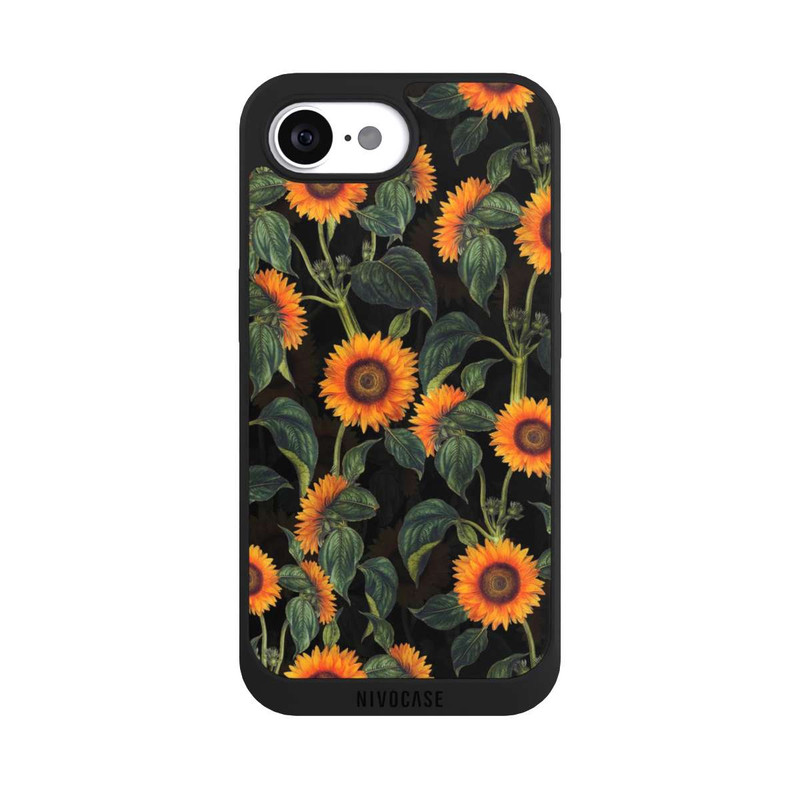 iPhone 16e NIVOpure Sonnenblume schwarz