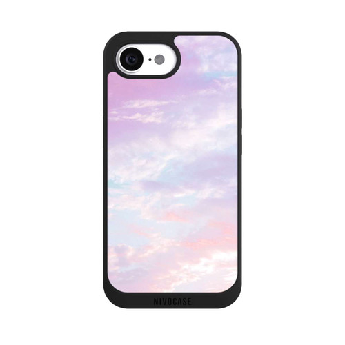 Apple iPhone 16e NIVOpure Zuckerwatte lila Wolken