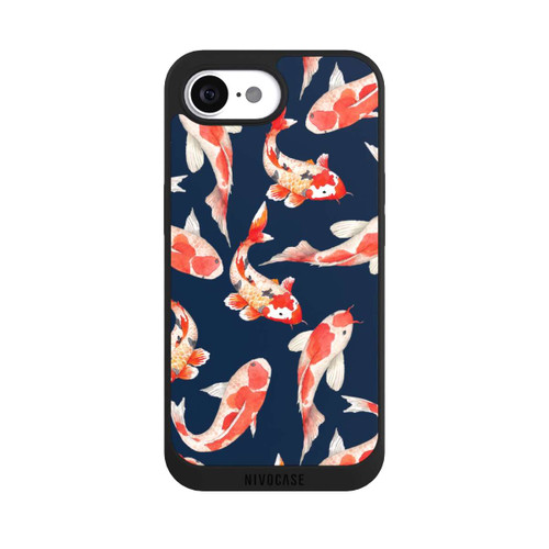 Apple iPhone 16e NIVOpure Coral Fish on Blue Background