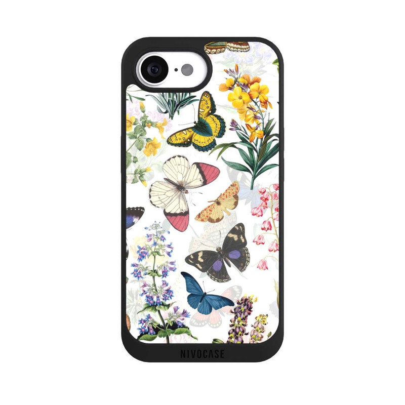 iPhone 16e NIVOpure Field Flowers and Butterflies