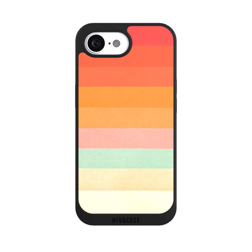 Apple iPhone 16e NIVOpure Rainbow Chevrons II