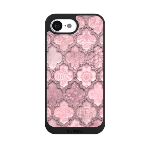 Apple iPhone 16e NIVOpure Morocco Tile Pink