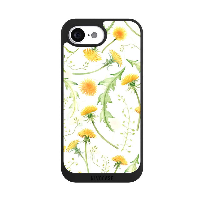 iPhone 16e NIVOpure Löwenzahn Muster