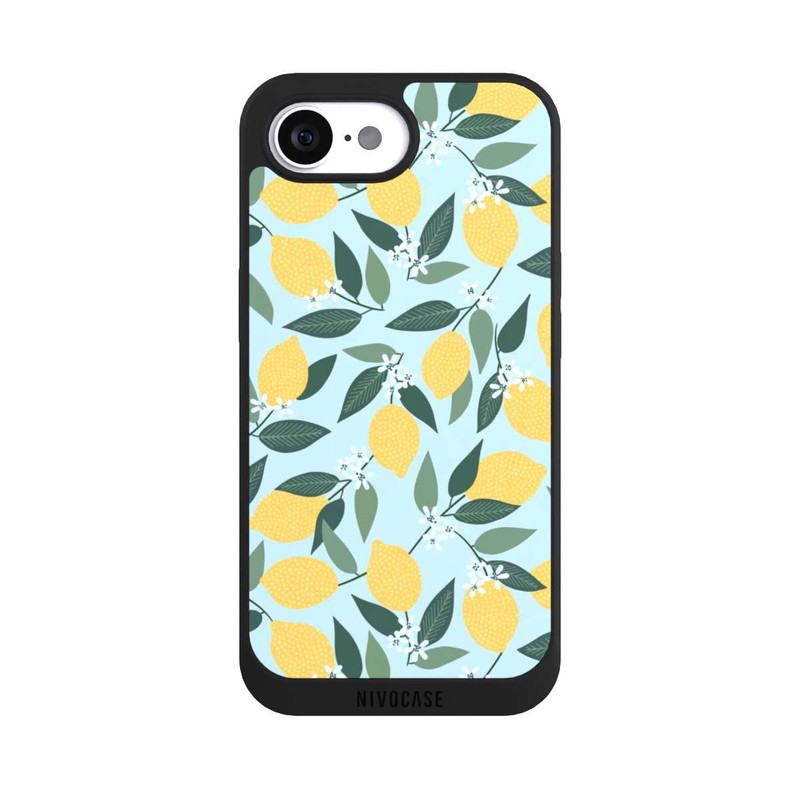 iPhone 16e NIVOpure Zitronen-Thema