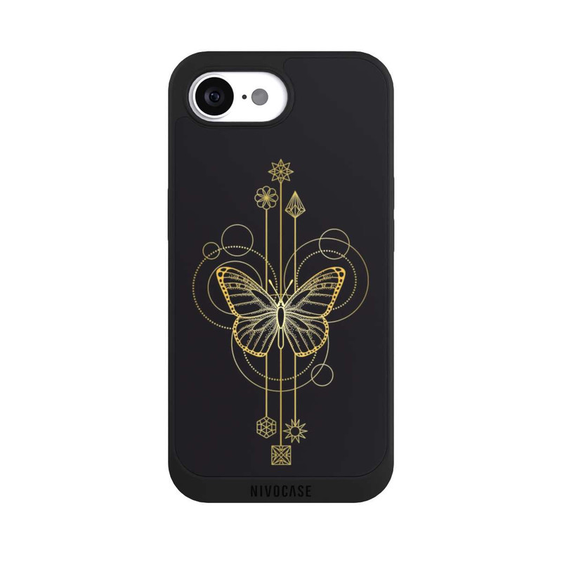 iPhone 16e NIVOpure Goldenes Insekt
