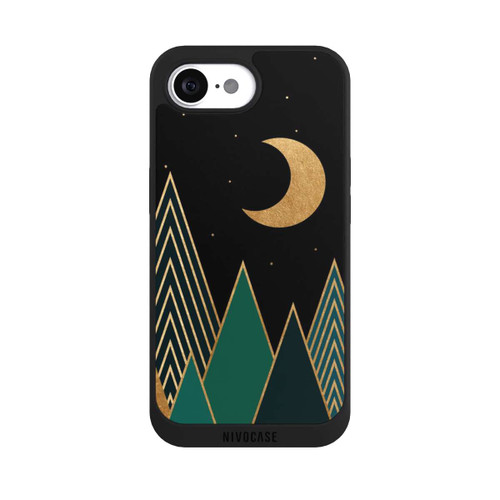 Apple iPhone 16e NIVOpure Emerald Mountains &amp; Crescent