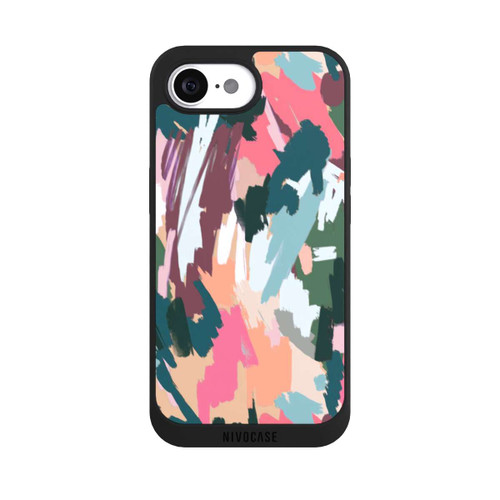 Apple iPhone 16e NIVOpure Abstract Artistic Texture Pink