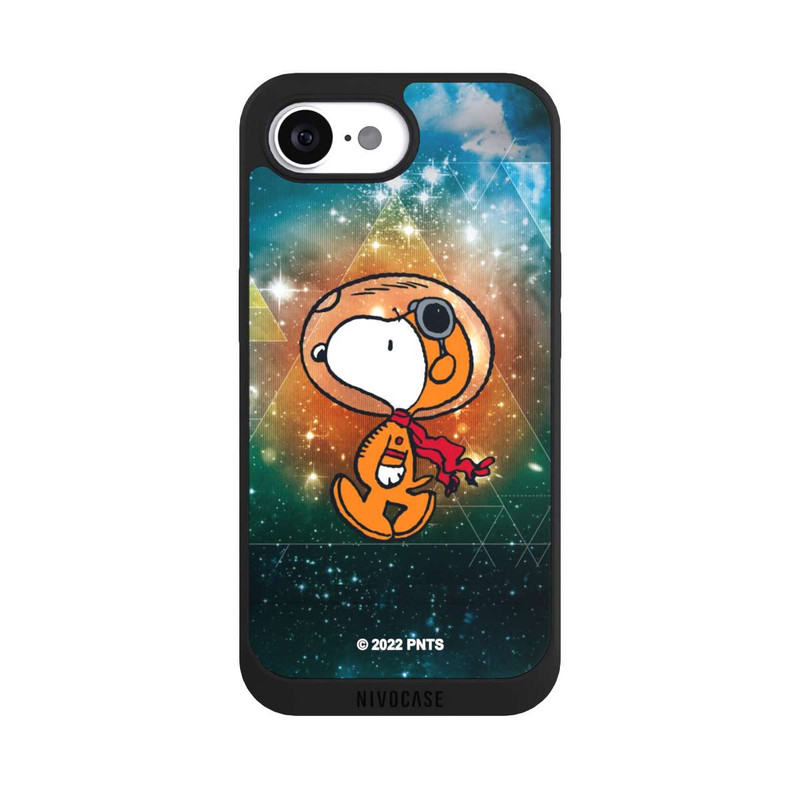 iPhone 16e NIVOpure Snoopy Space Traveller Green