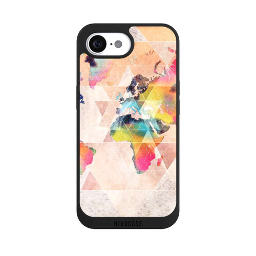 Apple iPhone 16e NIVOpure JBJart - World map 2 special 