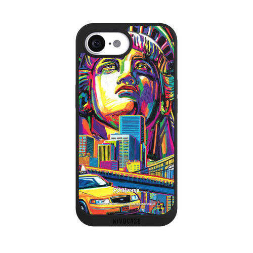 Apple iPhone 16e NIVOpure NY City Art By P.D. Moreno