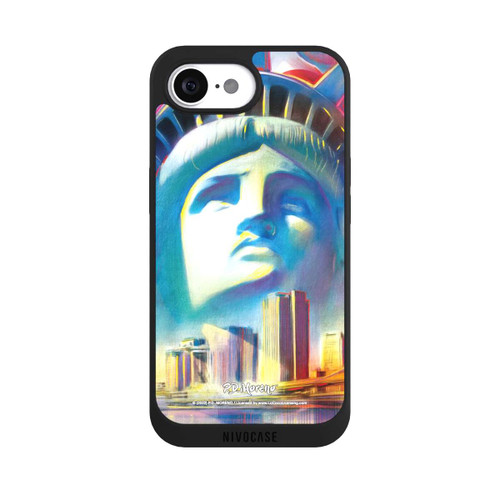 Apple iPhone 16e NIVOpure New York Liberty Art By P.D. Moreno