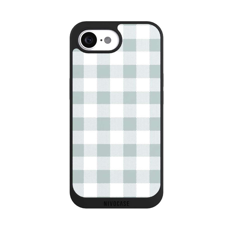 iPhone 16e NIVOpure Muster Petrol