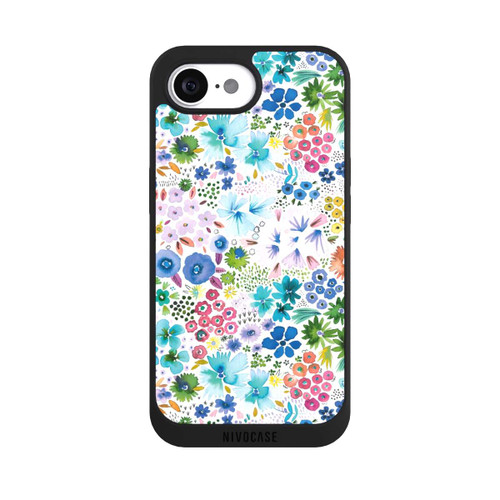 Apple iPhone 16e NIVOpure Artful Little Spring Flowers Blue