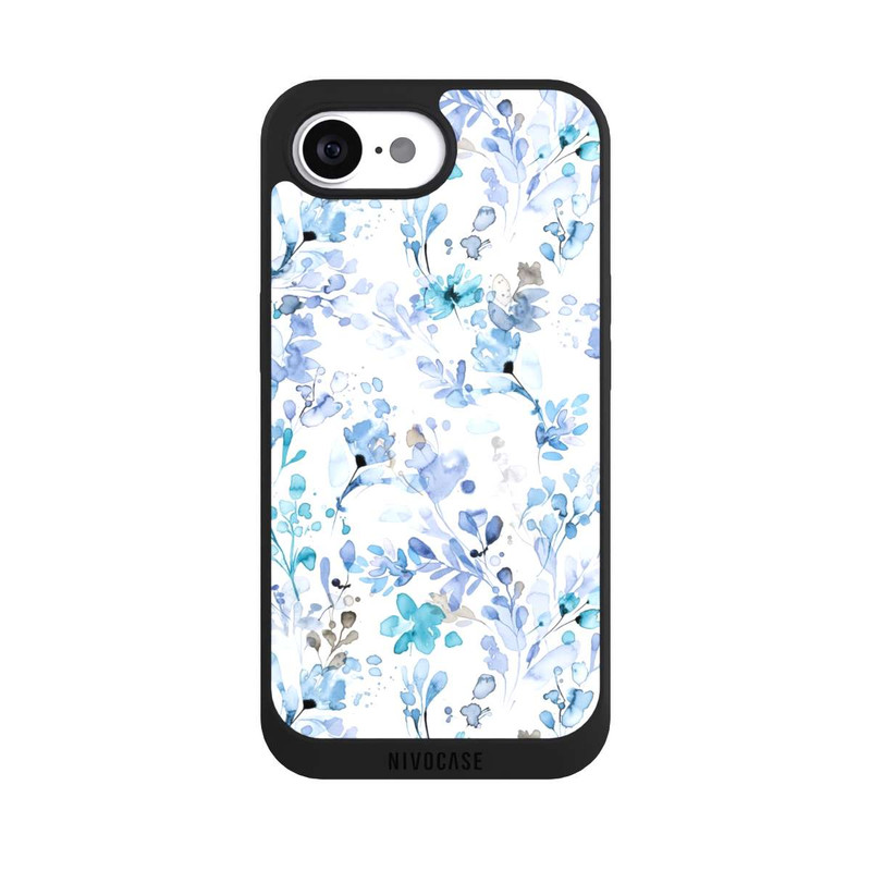 iPhone 16e NIVOpure Frühlingsunkraut blau