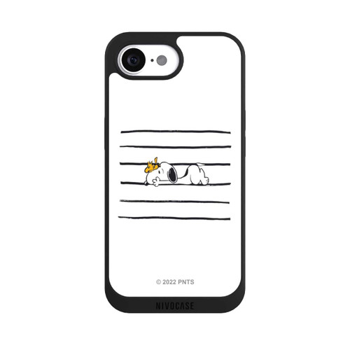 Apple iPhone 16e NIVOpure Snoopy Woodstock Stripes