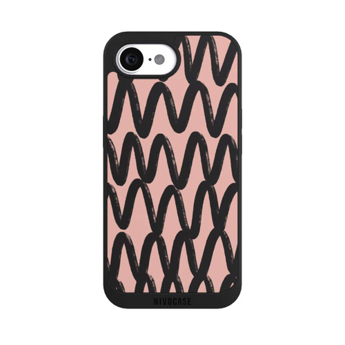 Apple iPhone 16e NIVOpure Black Zig Zag 